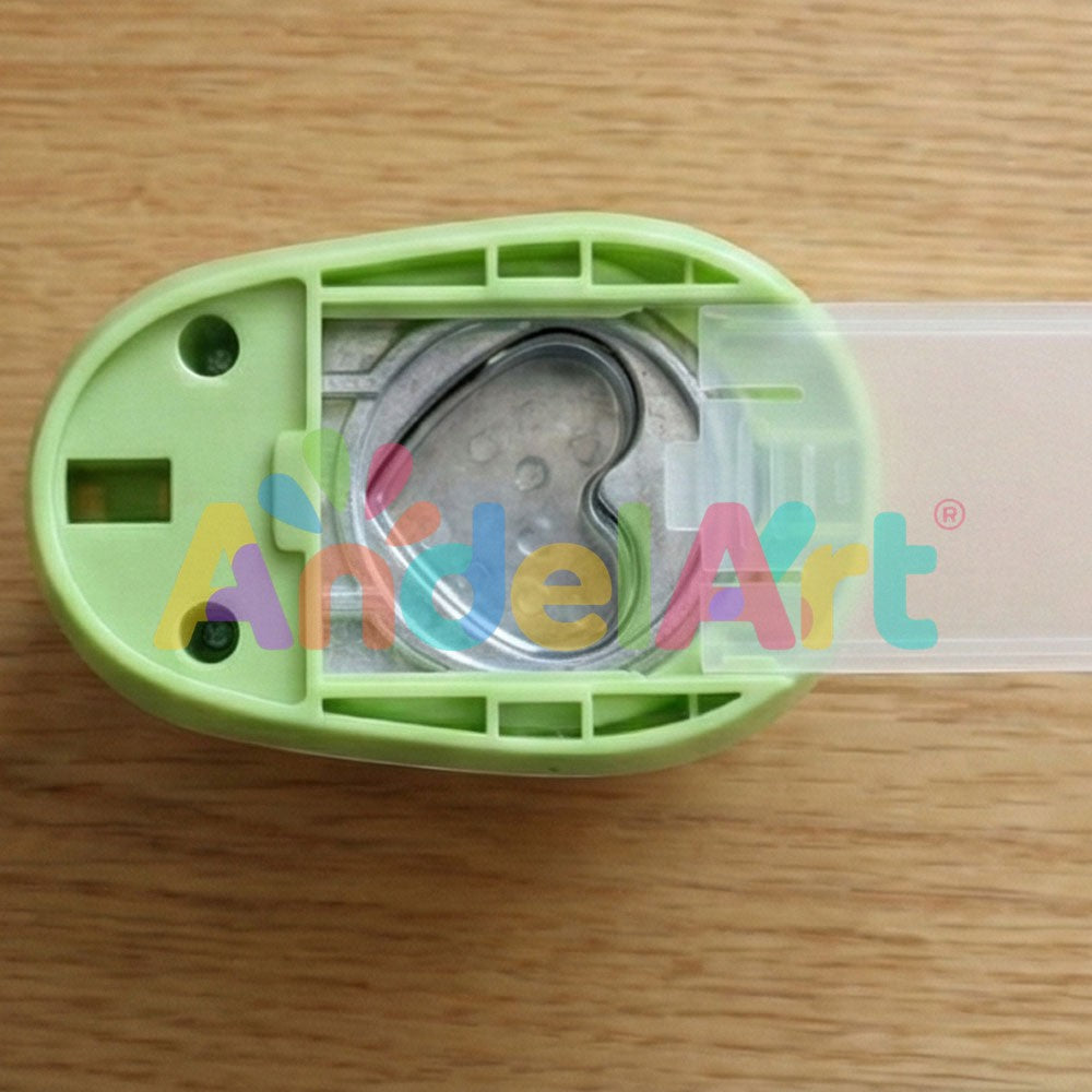 Eva Kalp Desenli Büyük Boy Şekilli Delgeç