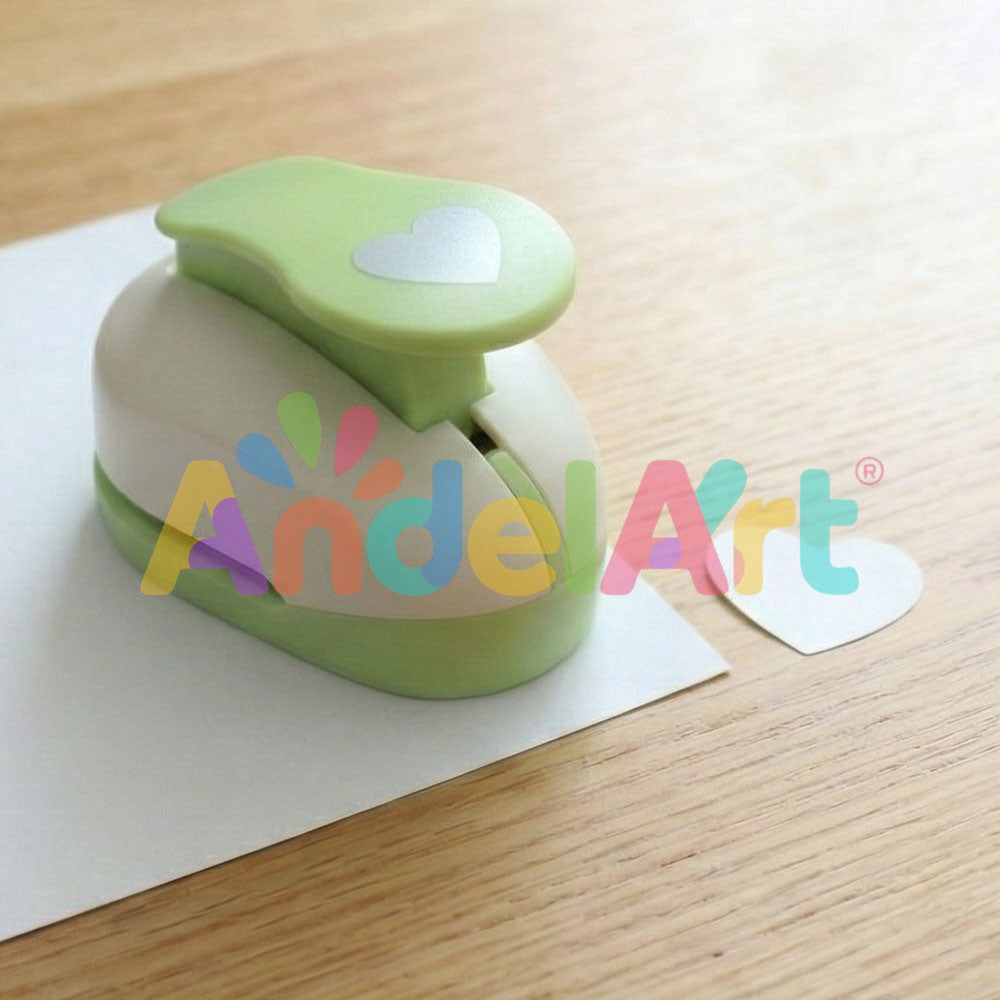 Eva Kalp Desenli Büyük Boy Şekilli Delgeç