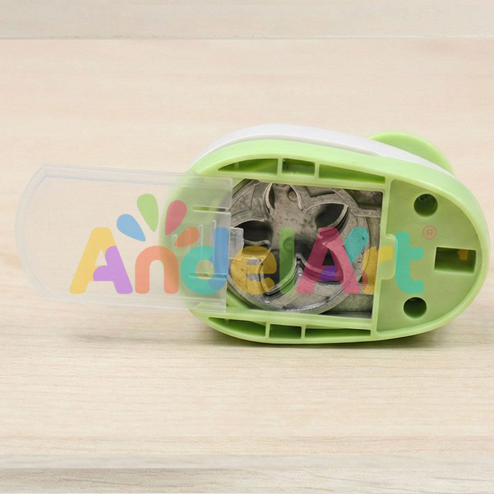 Eva Yonca Desenli Büyük Boy Şekilli Delgeç