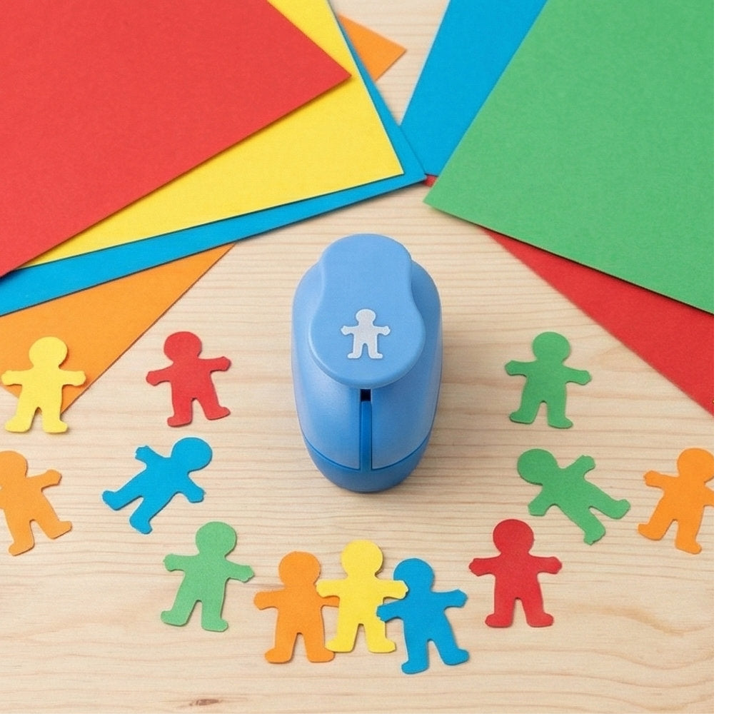 Erkek Çocuk Desenli Küçük Boy Delgeç 1,5 cm