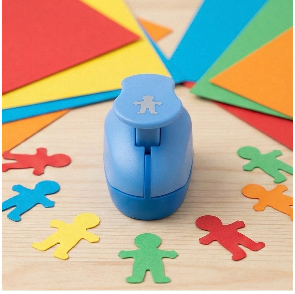 Erkek Çocuk Desenli Küçük Boy Delgeç 1,5 cm