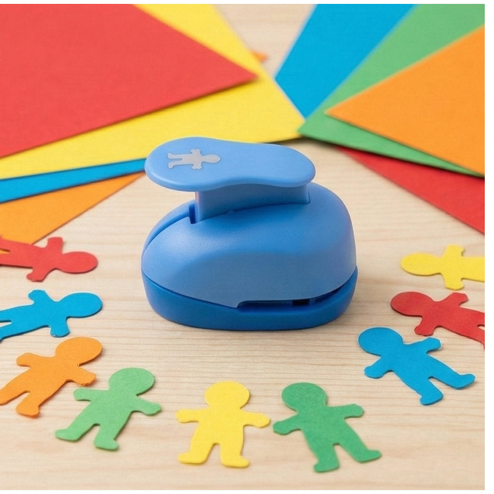 Erkek Çocuk Desenli Küçük Boy Delgeç 1,5 cm