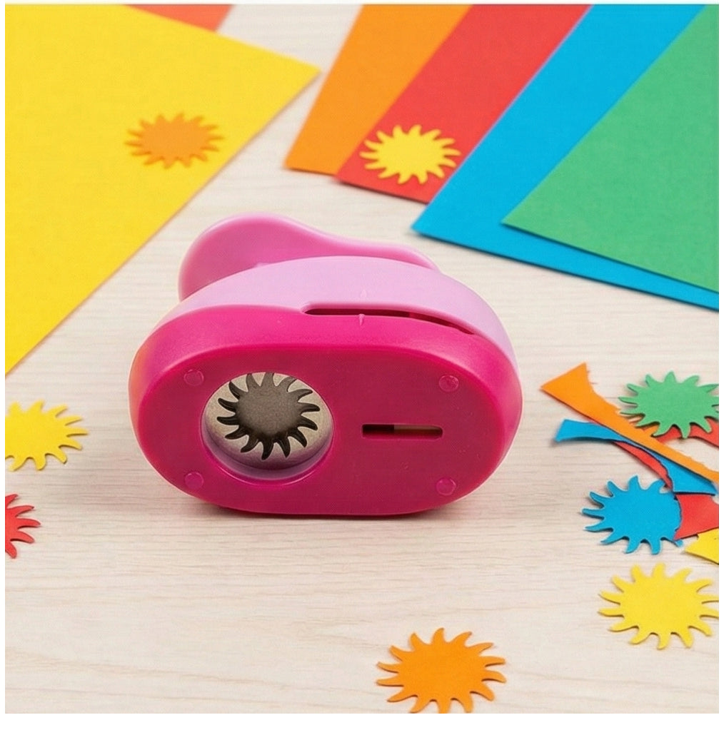 Güneş Desenli Küçük Boy Delgeç 1,5 cm