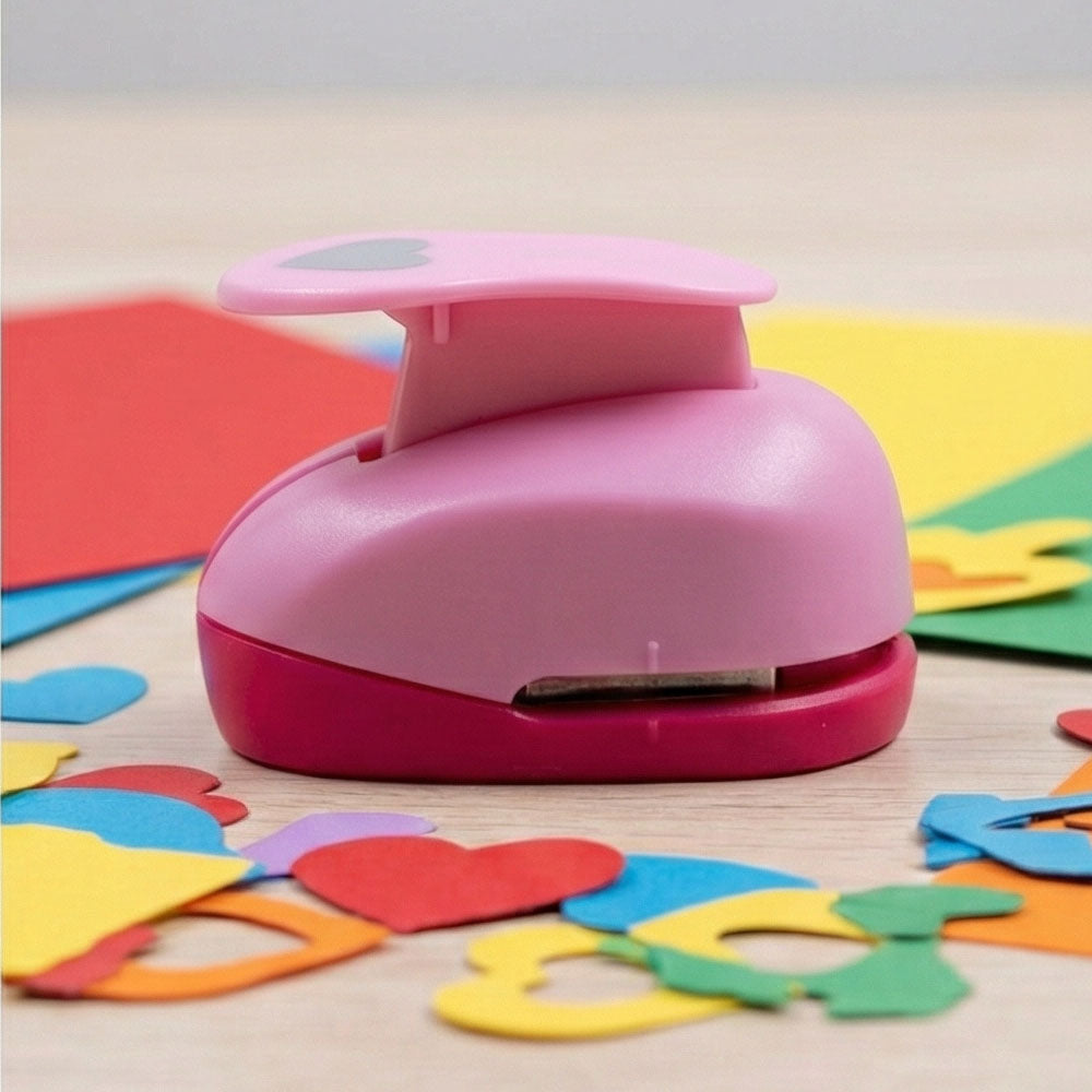 Kalp Desenli Küçük Boy Delgeç 1,5 cm