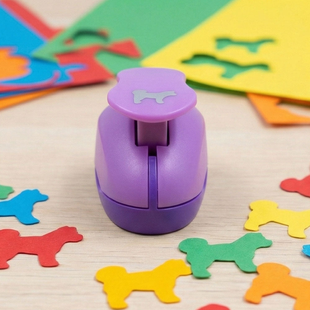 Köpek Desenli Küçük Boy Delgeç 1,5 cm