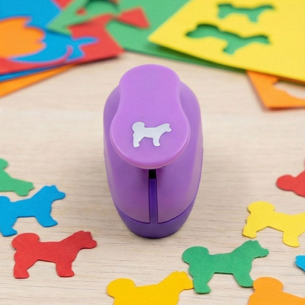 Köpek Desenli Küçük Boy Delgeç 1,5 cm