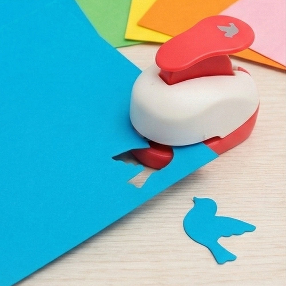 Kuş Desenli Mini Boy Delgeç 0,7 cm