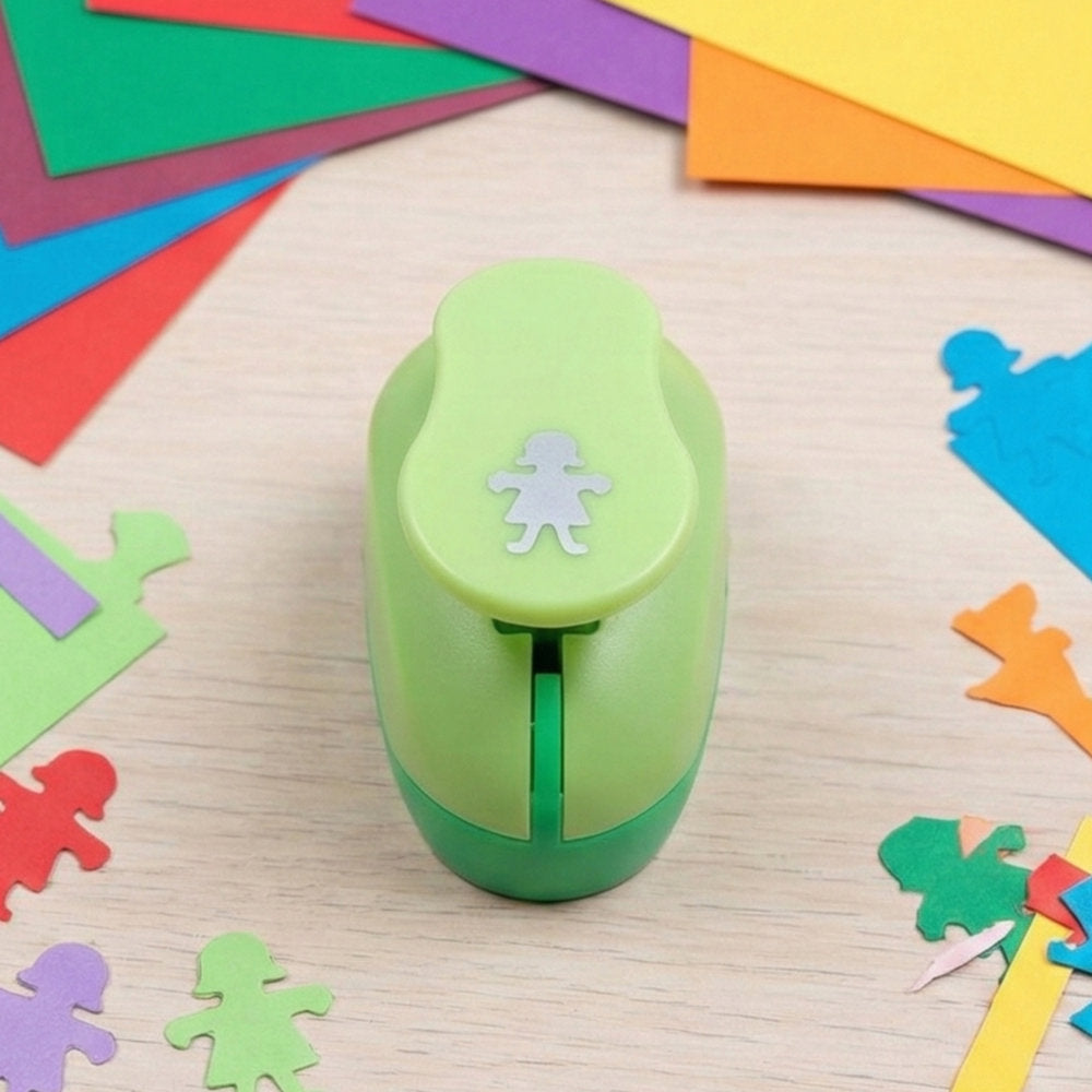 Oyuncak Kız Desenli Küçük Boy Delgeç 1,5 cm