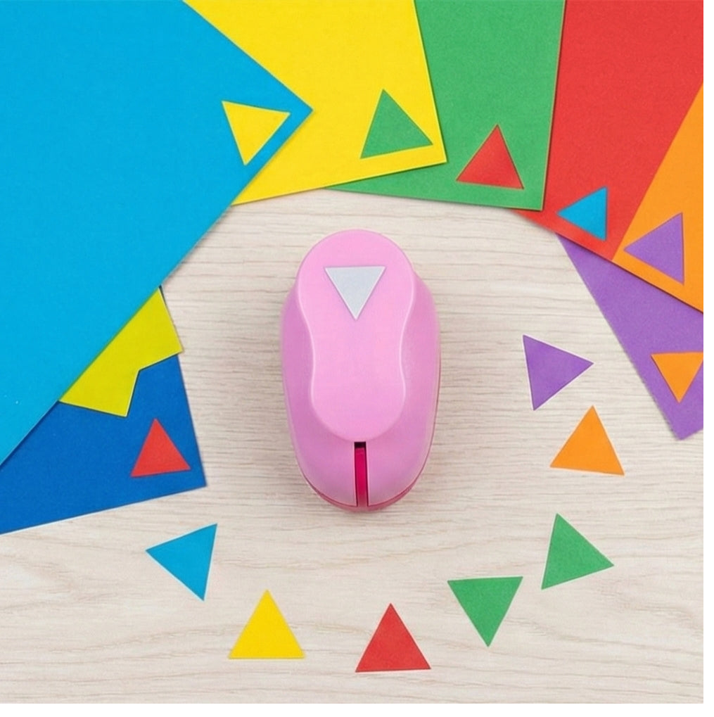 Üçgen Desenli Küçük Boy Delgeç 1,5 cm