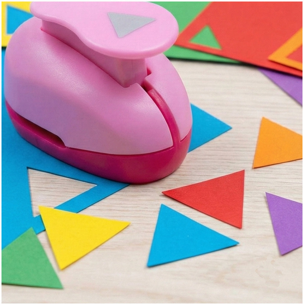 Üçgen Desenli Küçük Boy Delgeç 1,5 cm