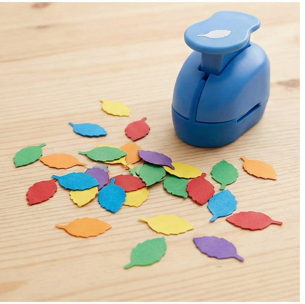 Yaprak Desenli Küçük Boy Delgeç 1,5 cm