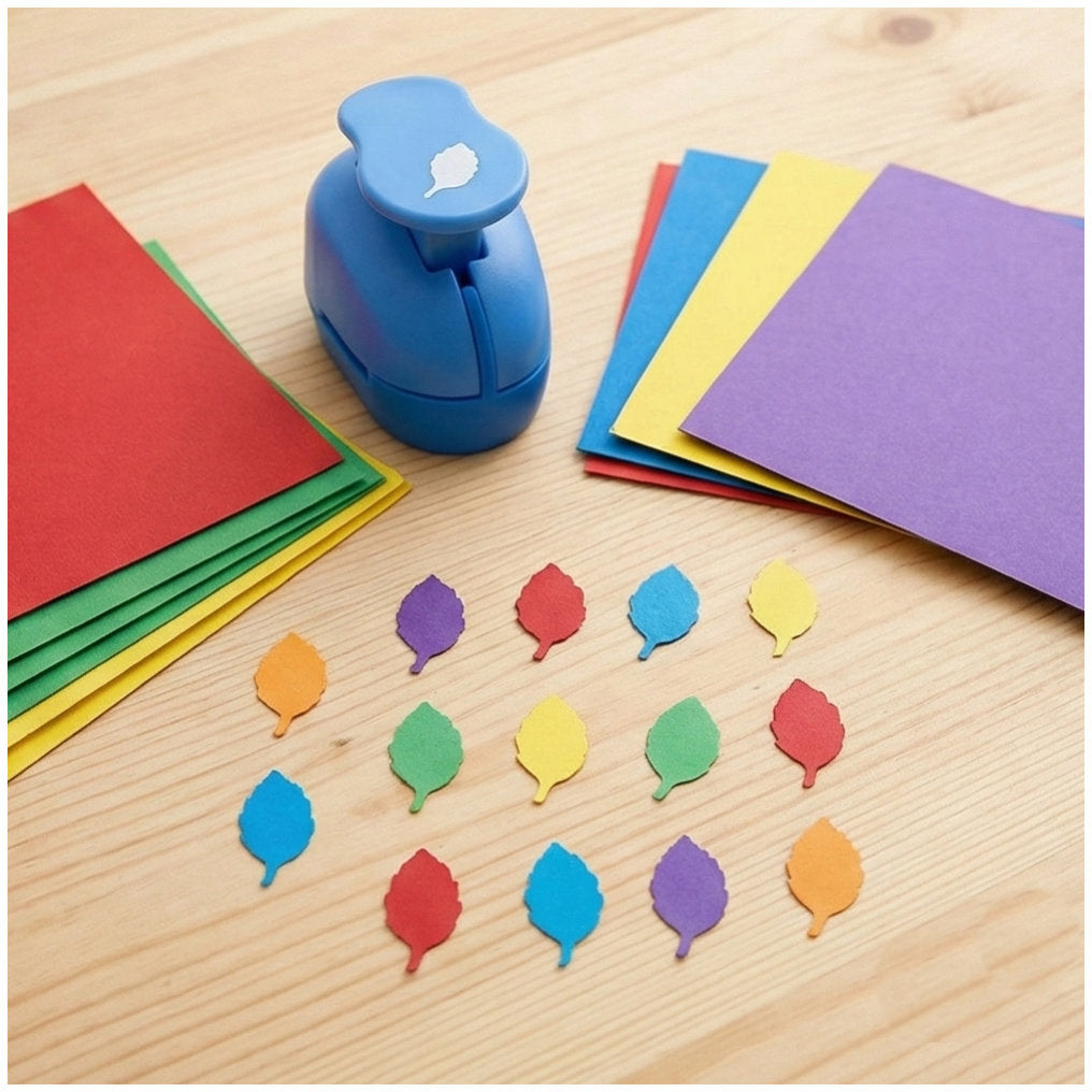 Yaprak Desenli Küçük Boy Delgeç 1,5 cm