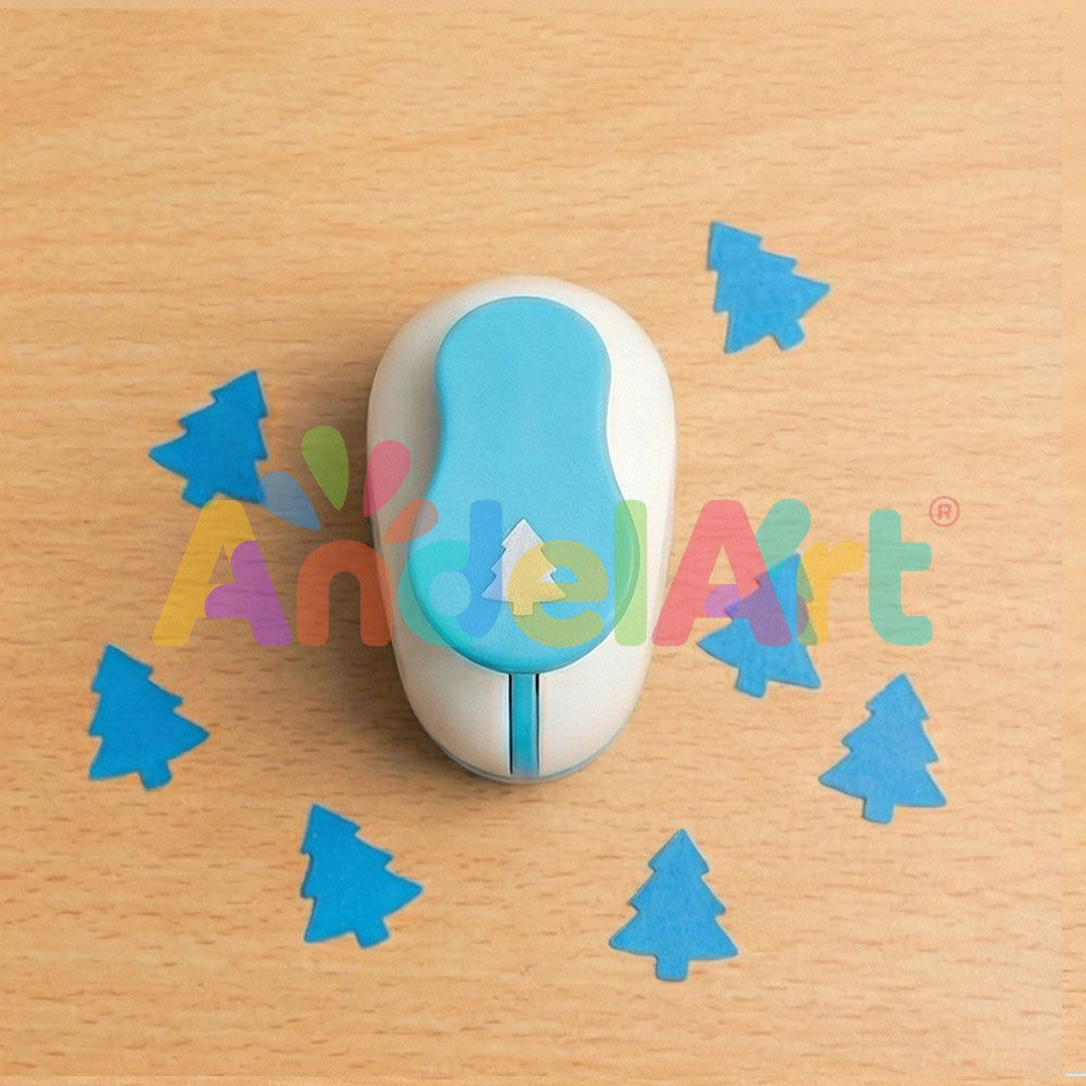 Çam Ağacı Desenli Mini Boy Delgeç 0,7 cm