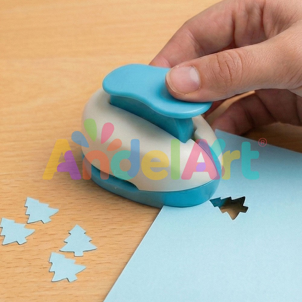 Çam Ağacı Desenli Mini Boy Delgeç 0,7 cm