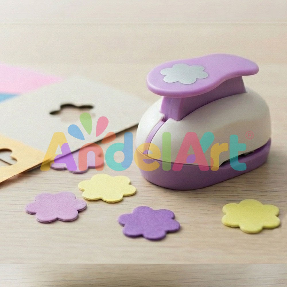 Çiçek Desenli Orta Boy Delgeç 2,5 cm