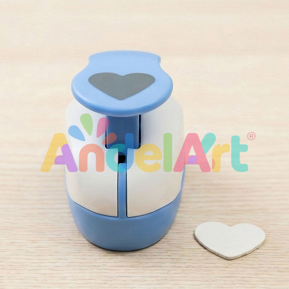 Kalp Desenli Orta Boy Delgeç 2,5 cm