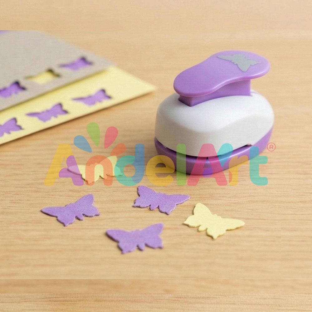 Kelebek Desenli Orta Boy Delgeç 2,5 cm